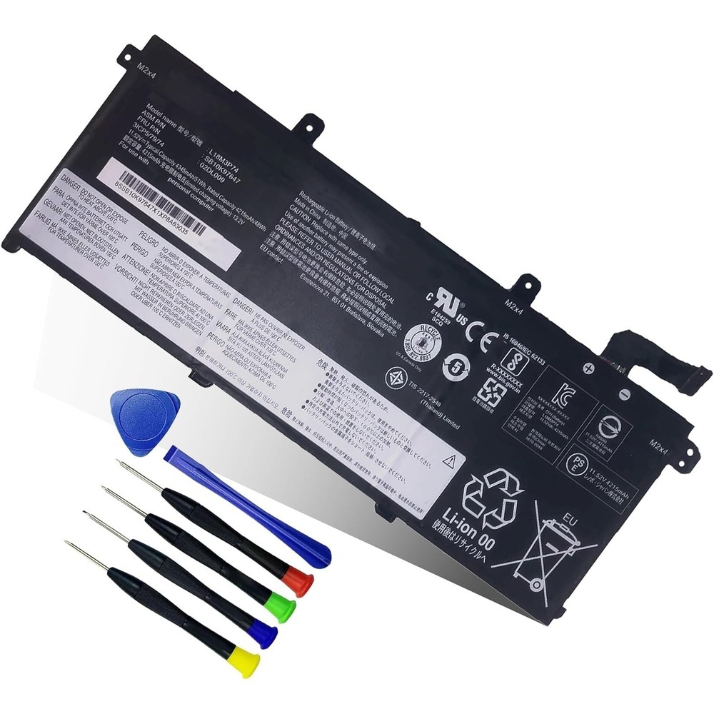 L18M3P74 Laptop Battery Compatible‎ with Lenovo ThinkPad T14 T490, T495, P43s